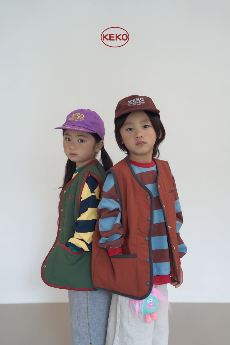 Keko - Korean Children Fashion - #discoveringself - Work Padding Vest - 10