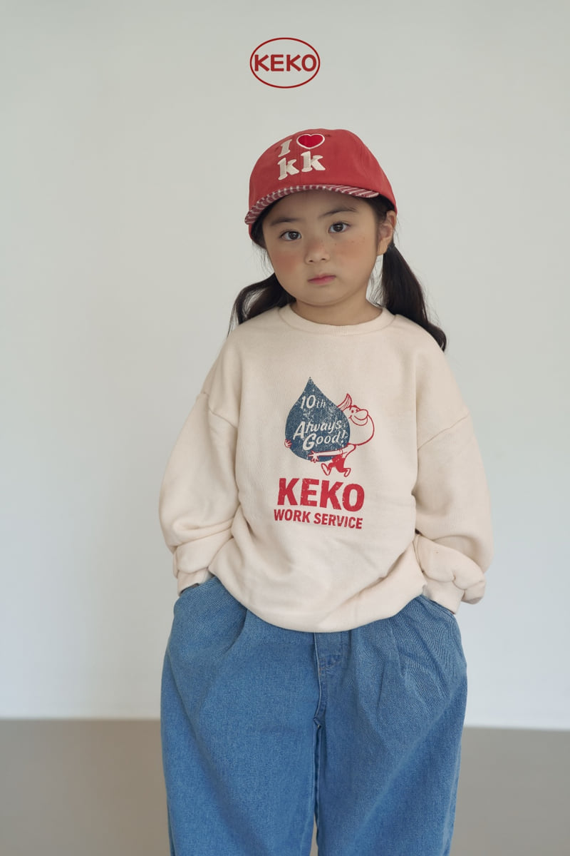 Keko - Korean Children Fashion - #discoveringself - Oil Sweatshirts - 8