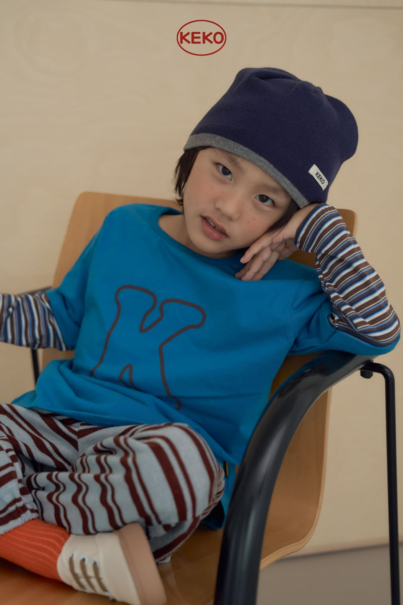 Keko - Korean Children Fashion - #discoveringself - Multi Stripe Pants - 6