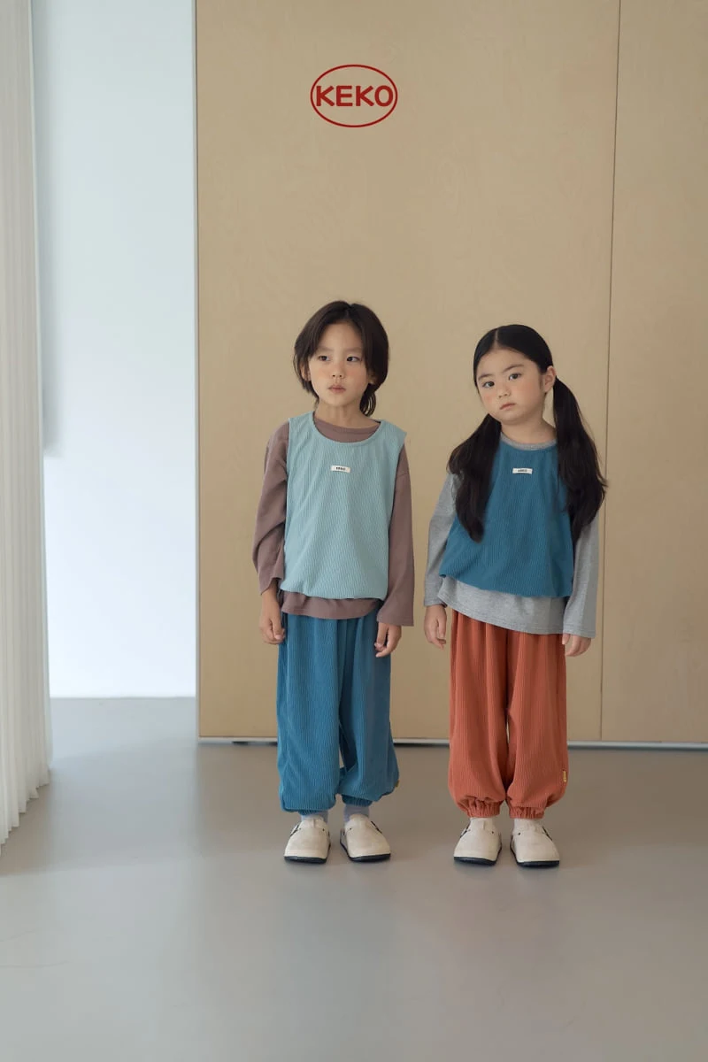 Keko - Korean Children Fashion - #fashionkids - Easy Fit Vest - 12