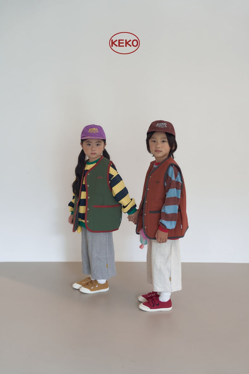 Keko - Korean Children Fashion - #kidsshorts - Work Padding Vest - 12