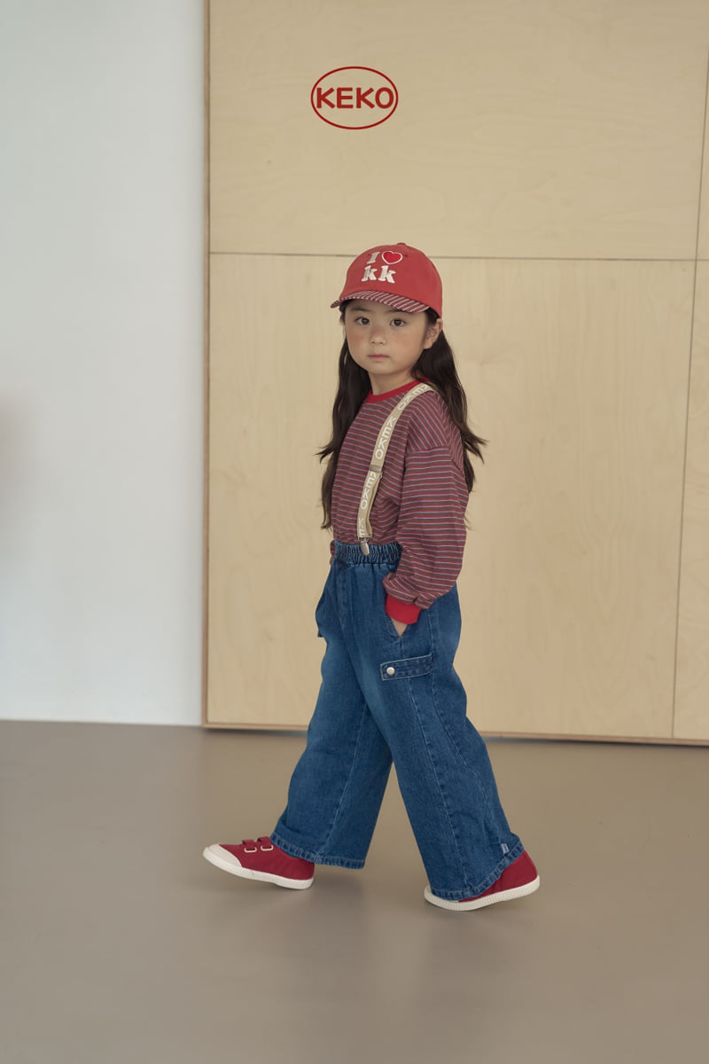 Keko - Korean Children Fashion - #kidsstore - Viso Denim Pants - 9