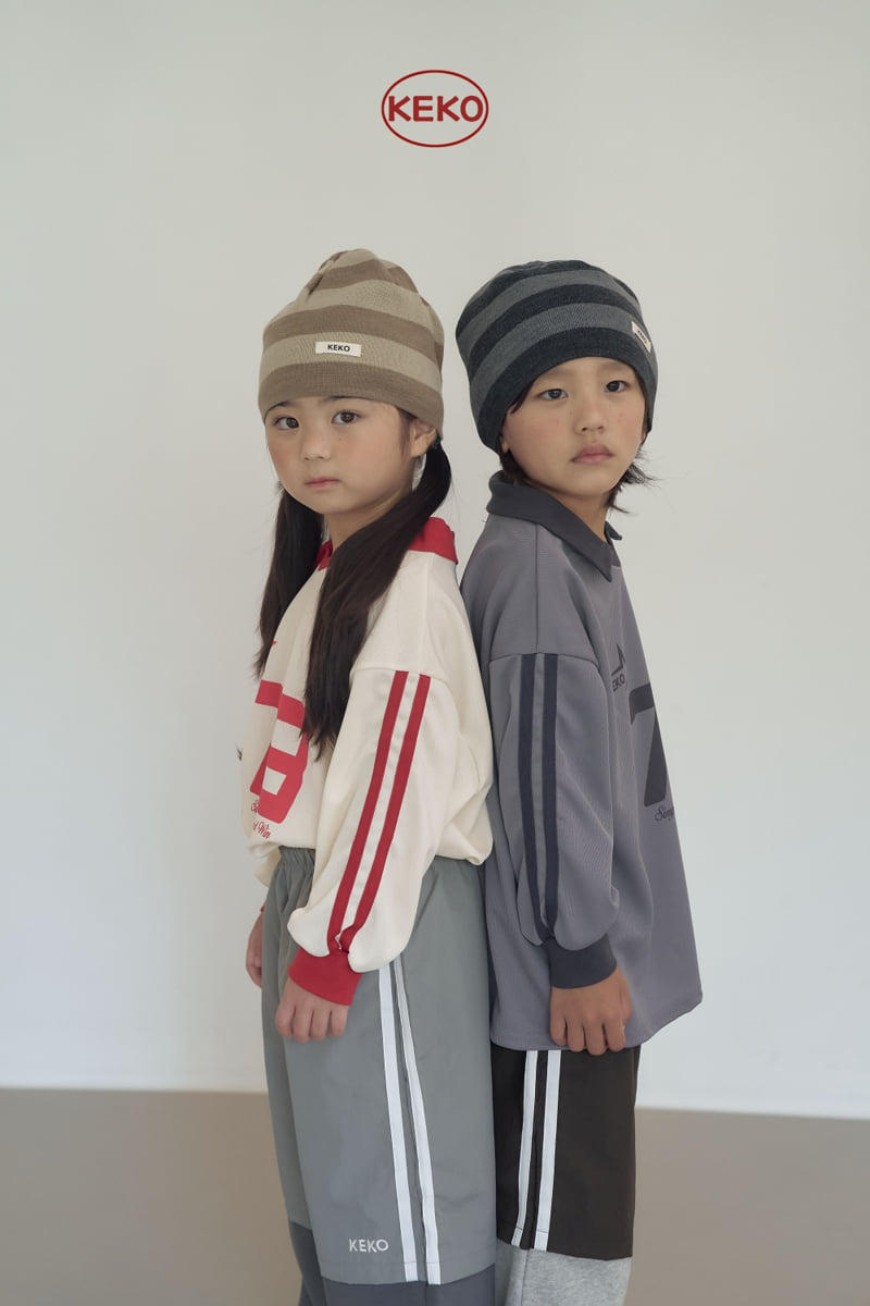 Keko - Korean Children Fashion - #kidsstore - Band Stripe Beanie - 10