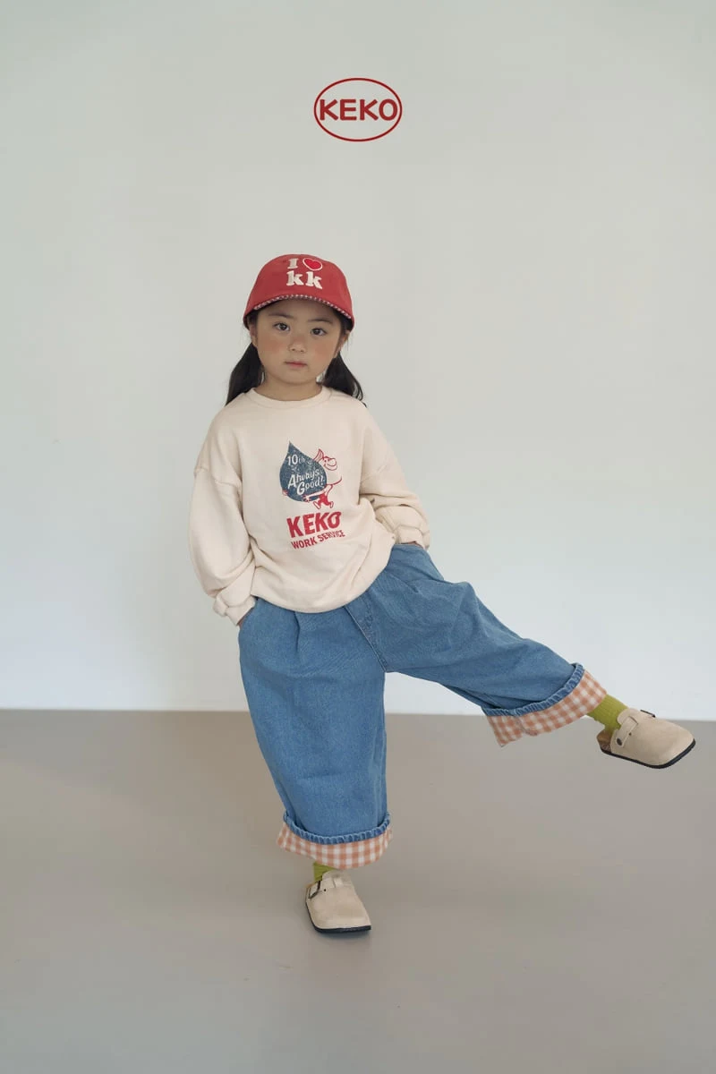 Keko - Korean Children Fashion - #kidzfashiontrend - Check Roll-up Pants - 11