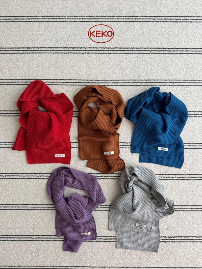 Keko - Korean Children Fashion - #kidsstore - Color Chip Muffler - 4