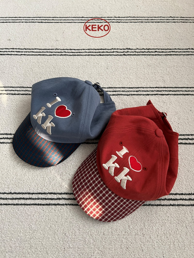 Keko - Korean Children Fashion - #kidzfashiontrend - I Love Cap - 3