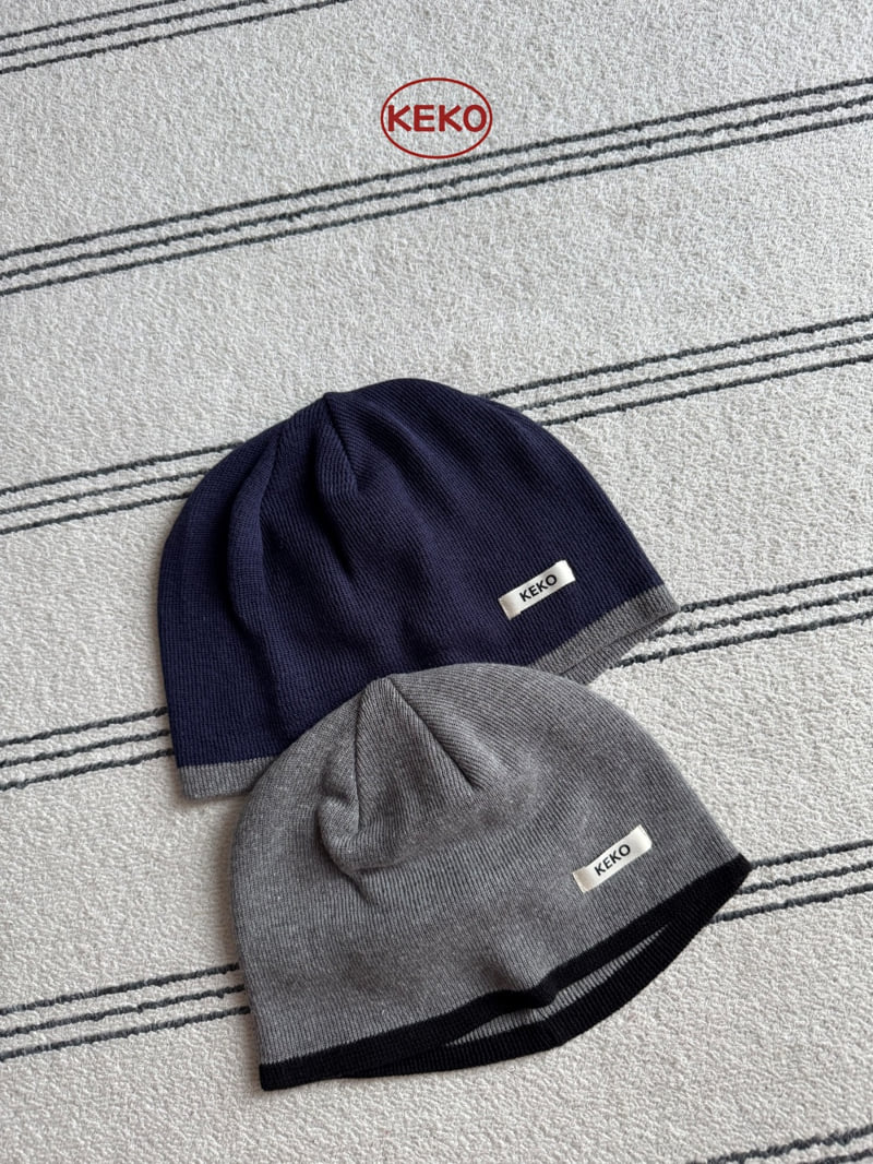 Keko - Korean Children Fashion - #littlefashionista - Logo Beanie - 3