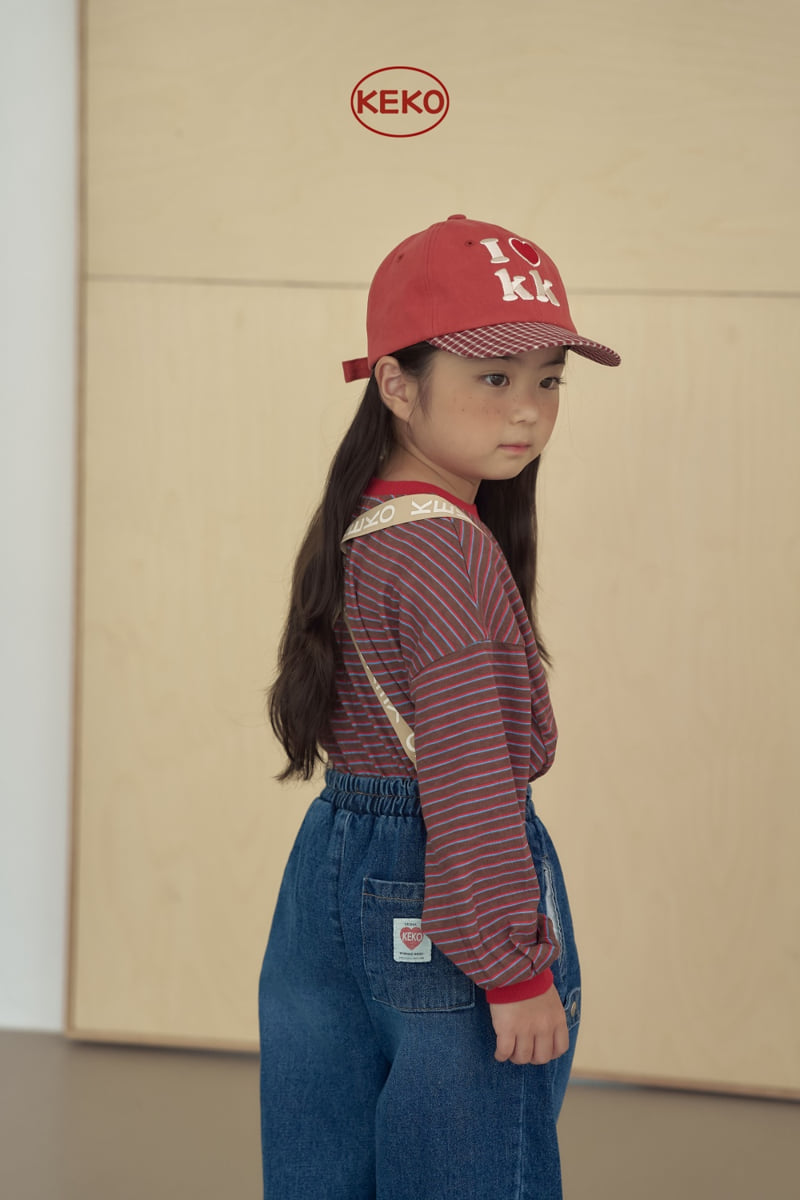 Keko - Korean Children Fashion - #littlefashionista - Pin Stripe Tee - 11