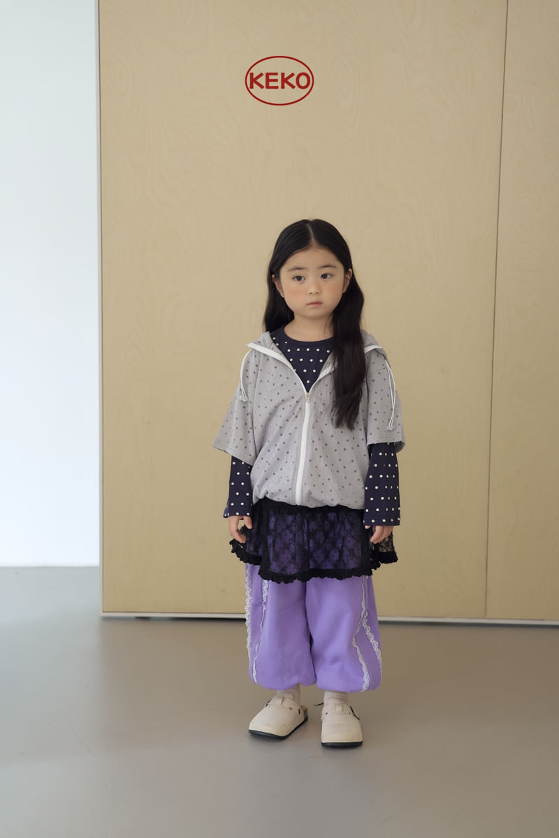 Keko - Korean Children Fashion - #littlefashionista - Dalla Lace Pants - 7