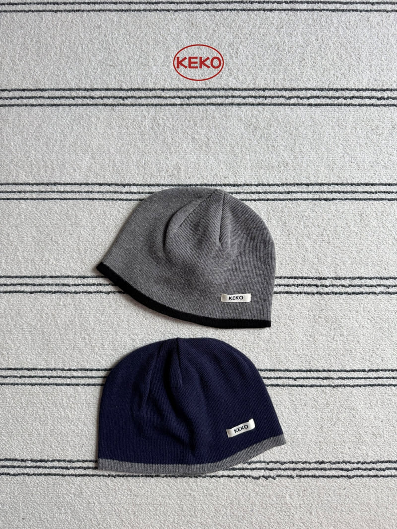 Keko - Korean Children Fashion - #littlefashionista - Logo Beanie - 4