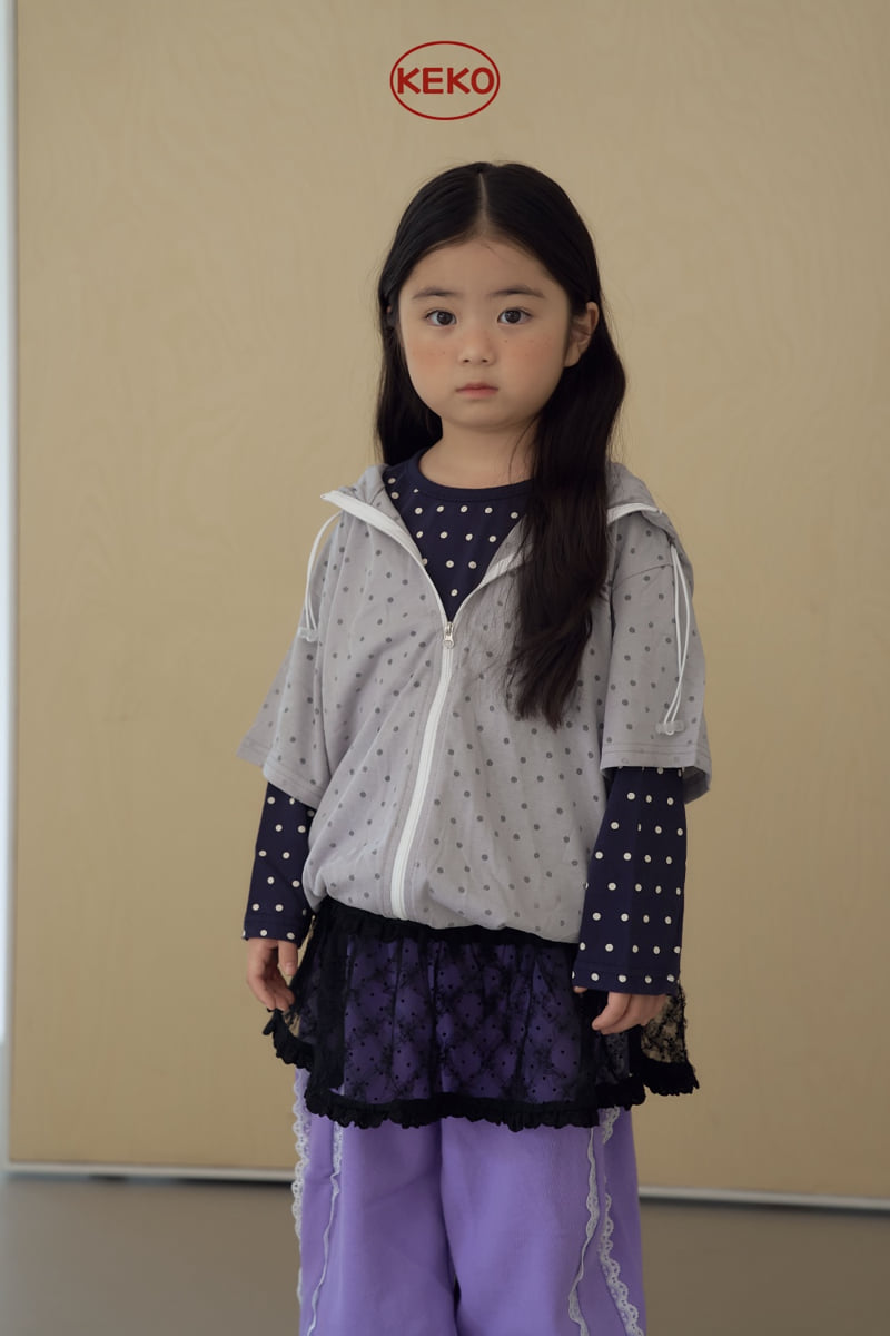 Keko - Korean Children Fashion - #minifashionista - String Hood Jacket - 8