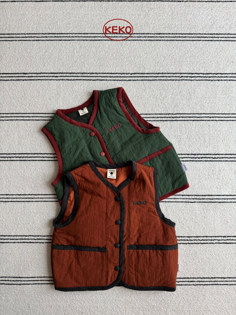 Keko - Korean Children Fashion - #magicofchildhood - Work Padding Vest - 4