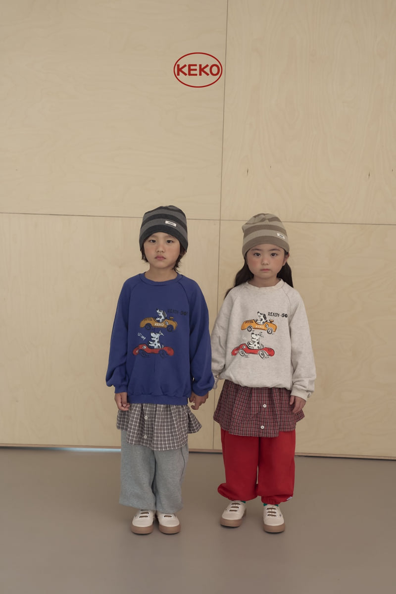 Keko - Korean Children Fashion - #prettylittlegirls - Mix Jogger Pants - 7