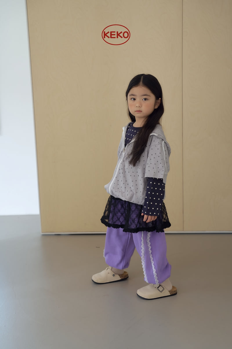 Keko - Korean Children Fashion - #prettylittlegirls - Dalla Lace Pants - 10