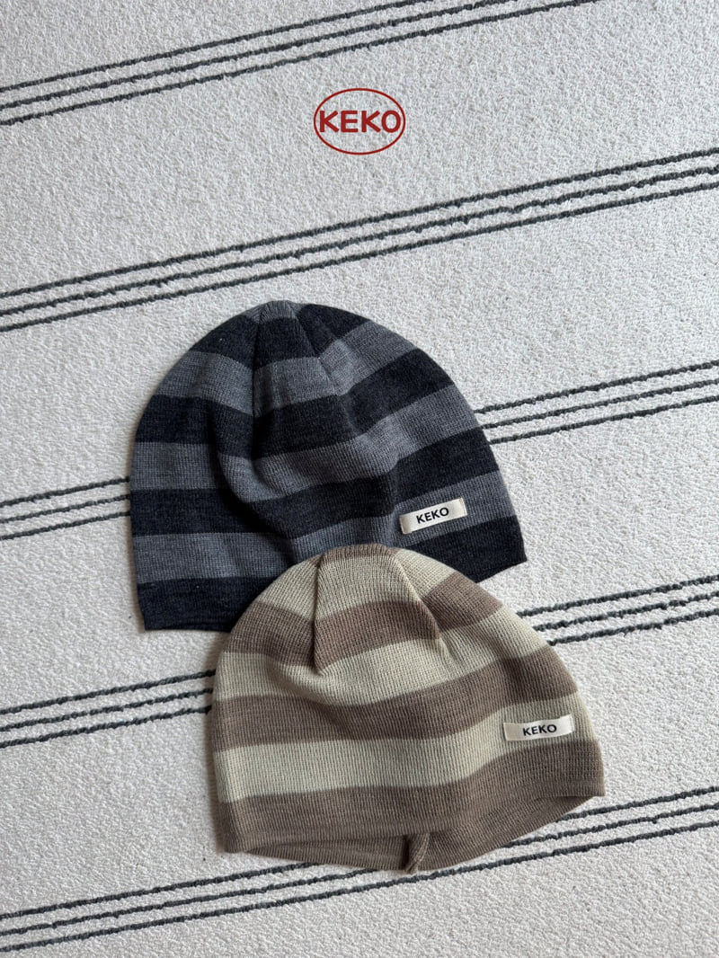 Keko - Korean Children Fashion - #stylishchildhood - Band Stripe Beanie - 3