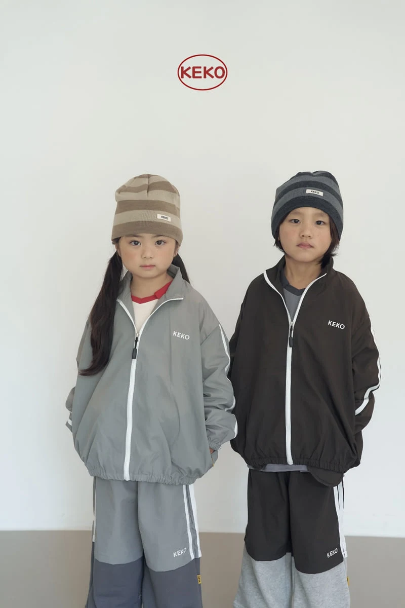 Keko - Korean Children Fashion - #todddlerfashion - Track Windbreaker - 6