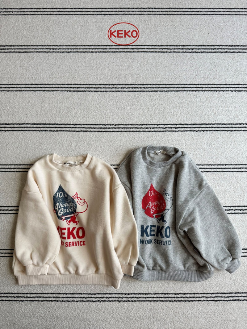 Keko - Korean Children Fashion - #toddlerclothing - Oil Sweatshirts - 3