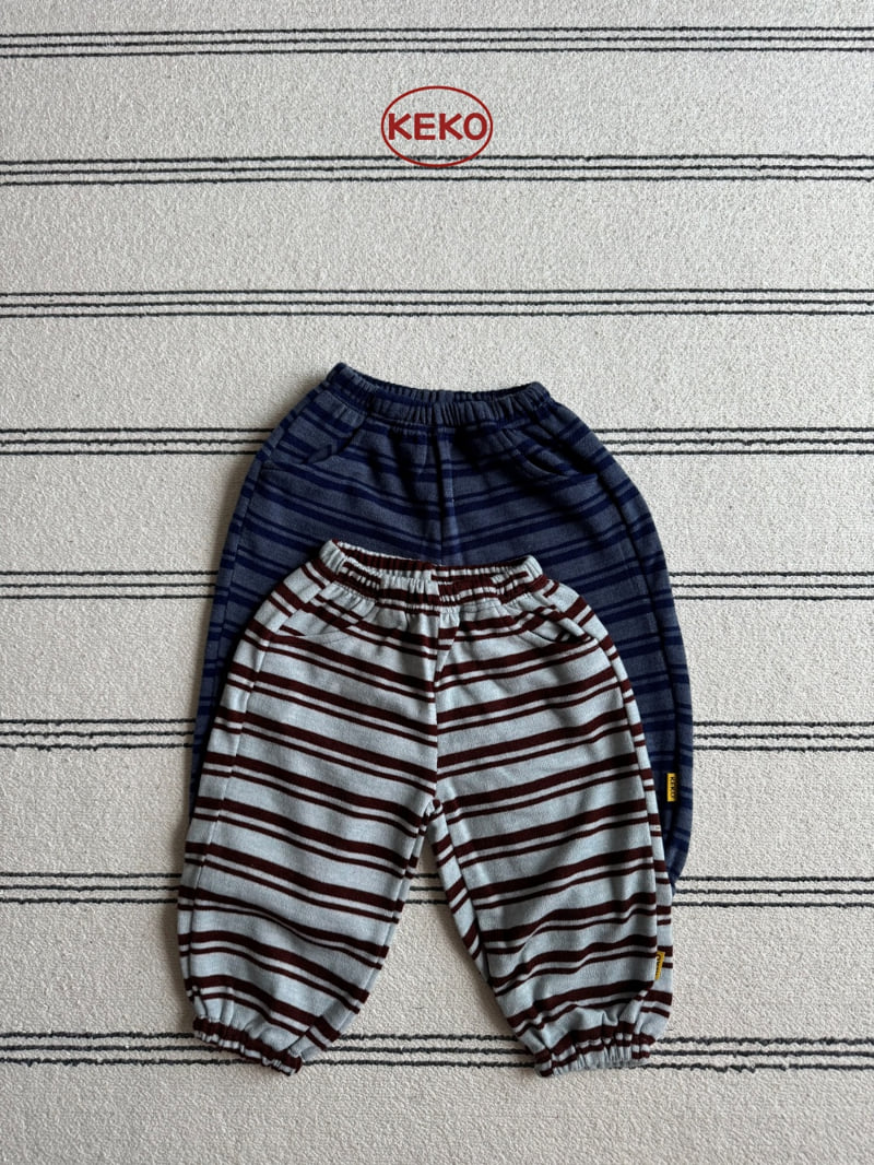 Keko - Korean Children Fashion - #toddlerclothing - Multi Stripe Pants