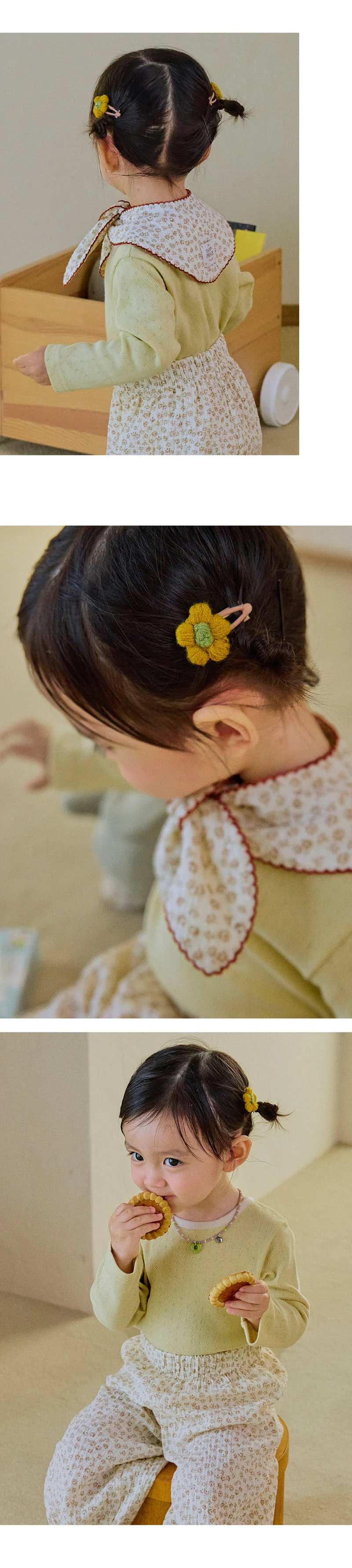 Kids Clara - Korean Baby Fashion - #babyboutique - Joel Baby Hairpin (set of 5) - 3