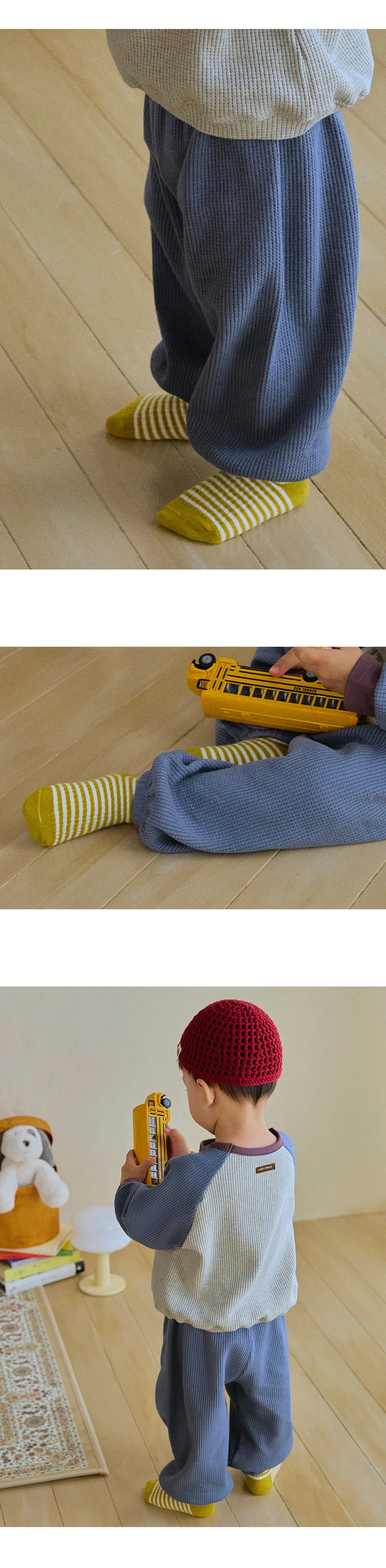 Kids Clara - Korean Baby Fashion - #babyboutique - Solli Stripe Socks (set of 5) - 2