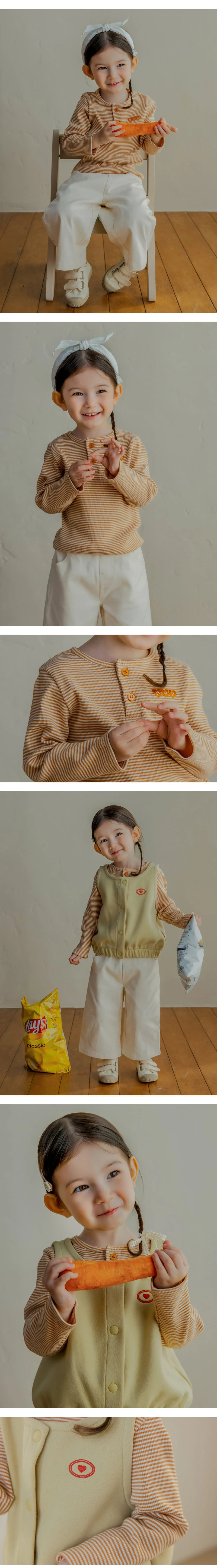 Kids Clara - Korean Baby Fashion - #babyboutique - Bazel Tee - 8