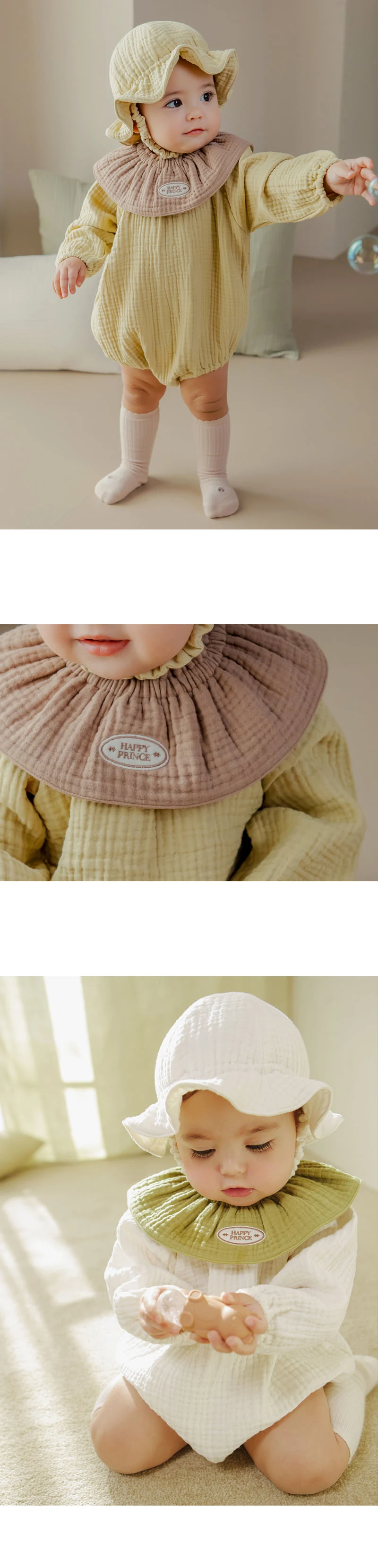 Kids Clara - Korean Baby Fashion - #babyboutique - Loving Yogu Rolling Bib - 8