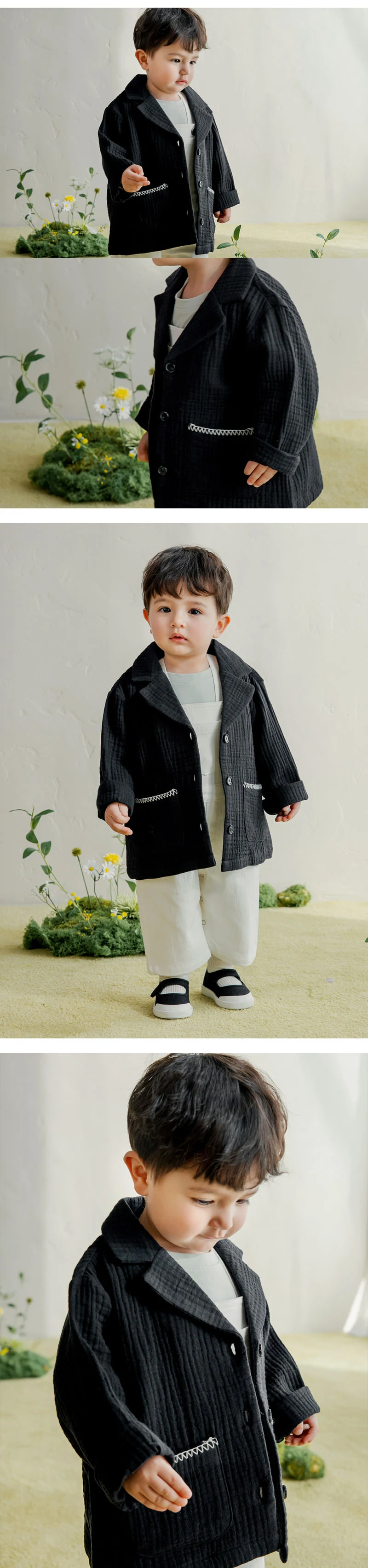 Kids Clara - Korean Baby Fashion - #onlinebabyshop - Shade Baby Jacket - 4