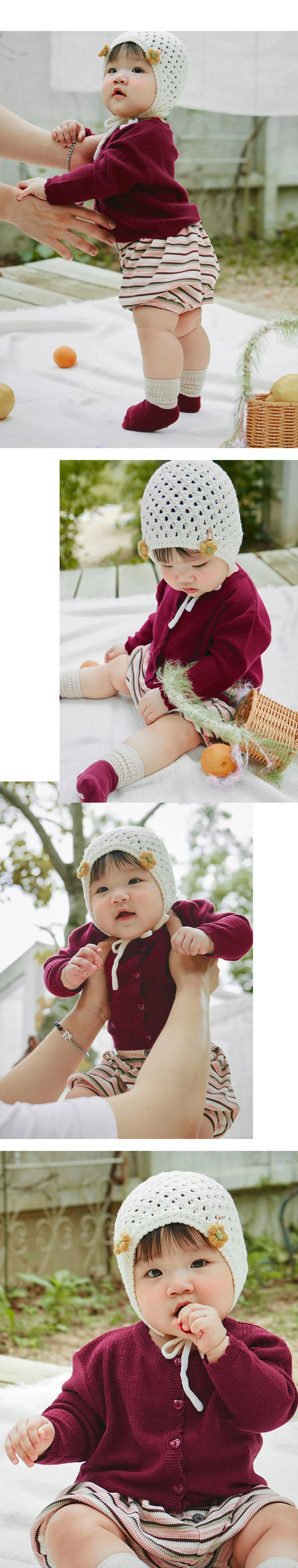 Kids Clara - Korean Baby Fashion - #babyboutique - Bayon Volume Baby Bloomer - 4