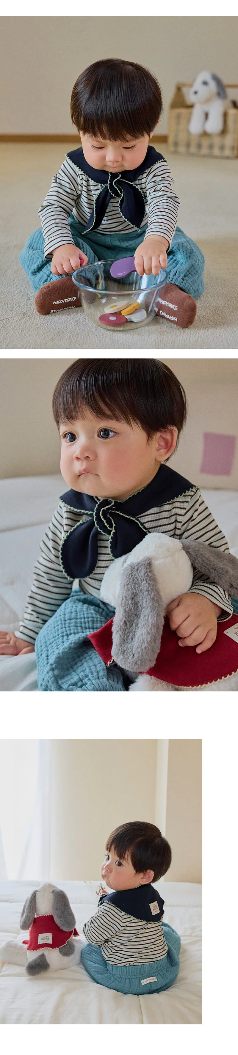 Kids Clara - Korean Baby Fashion - #babyboutiqueclothing - Time Baby Tee - 2
