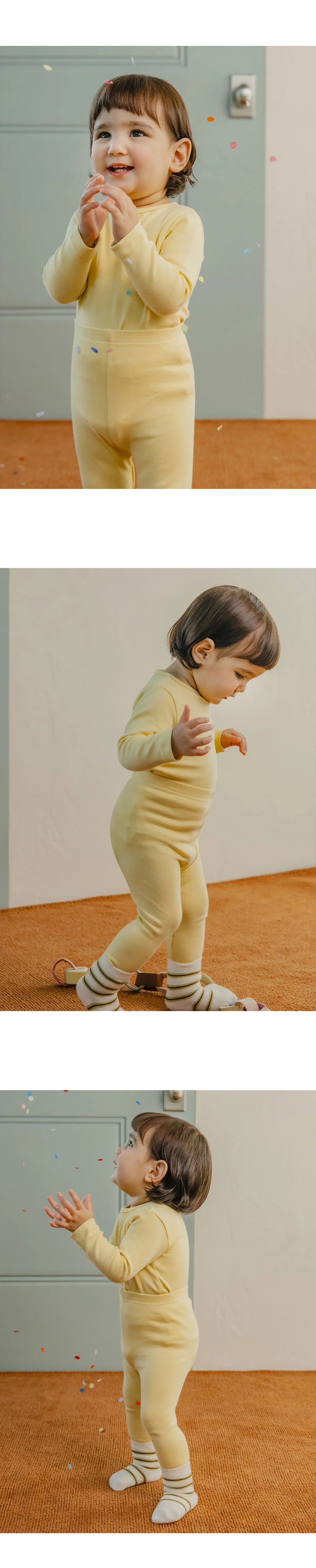 Kids Clara - Korean Baby Fashion - #babyboutiqueclothing - Pure Basic Leggings - 5