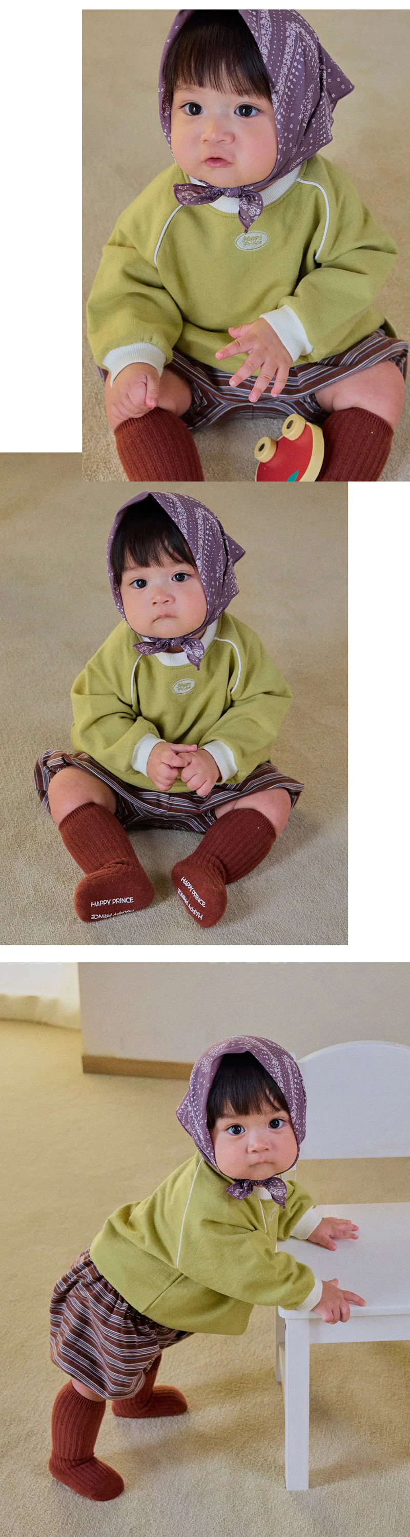Kids Clara - Korean Baby Fashion - #babyboutiqueclothing - Roony Volume Baby Bloomer - 4