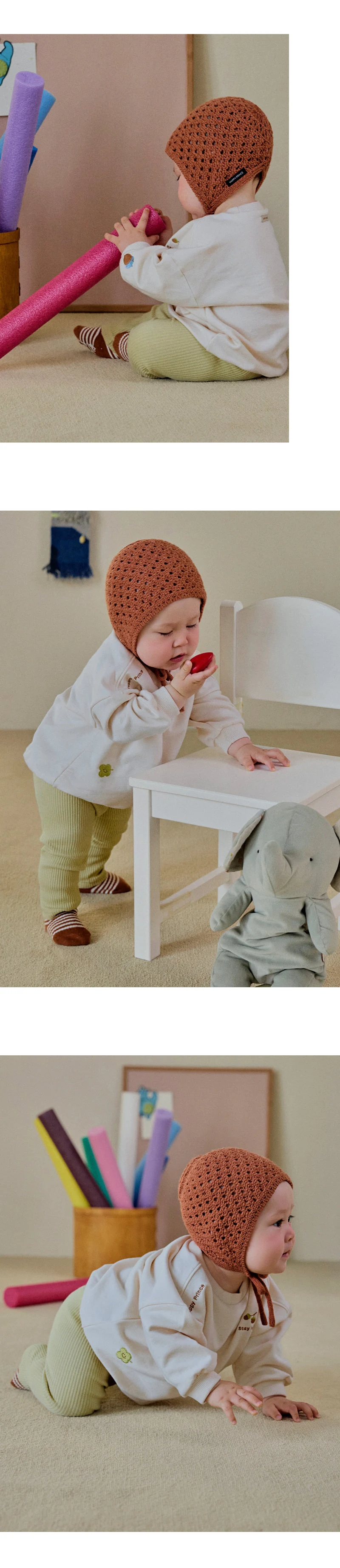 Kids Clara - Korean Baby Fashion - #babyclothing - Mozi Baby Swaetshirts - 3
