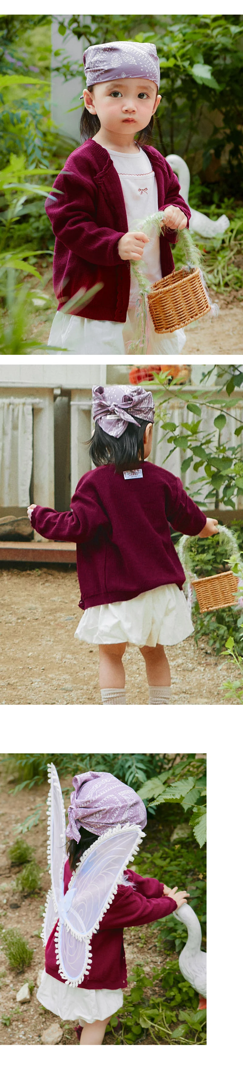 Kids Clara - Korean Baby Fashion - #babyclothing - Fleur Knit Baby Cardigan - 2