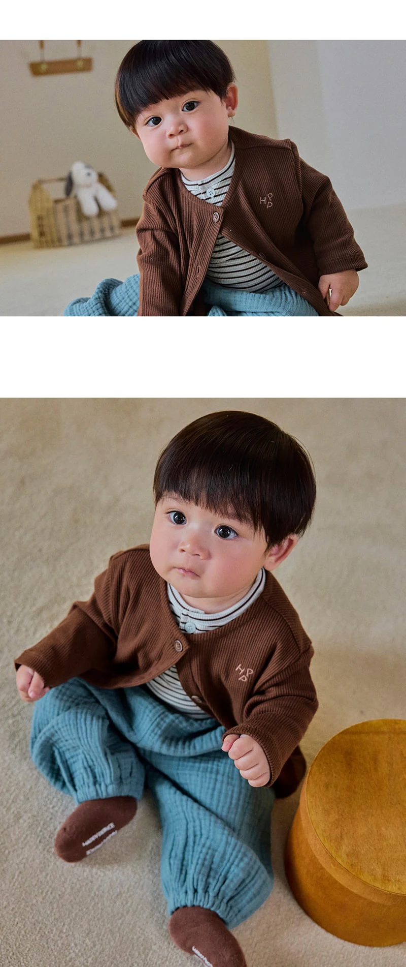 Kids Clara - Korean Baby Fashion - #babyclothing - Time Baby Tee - 4