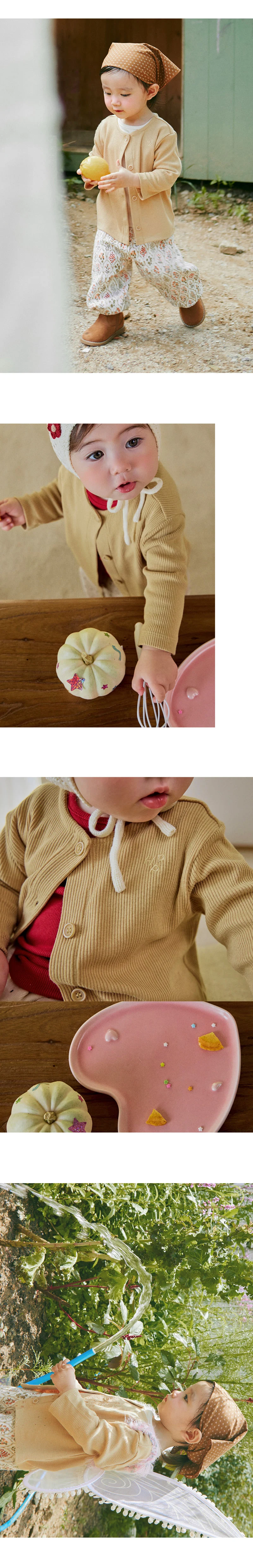 Kids Clara - Korean Baby Fashion - #babyfashion - Romen Baby Cardigan - 2