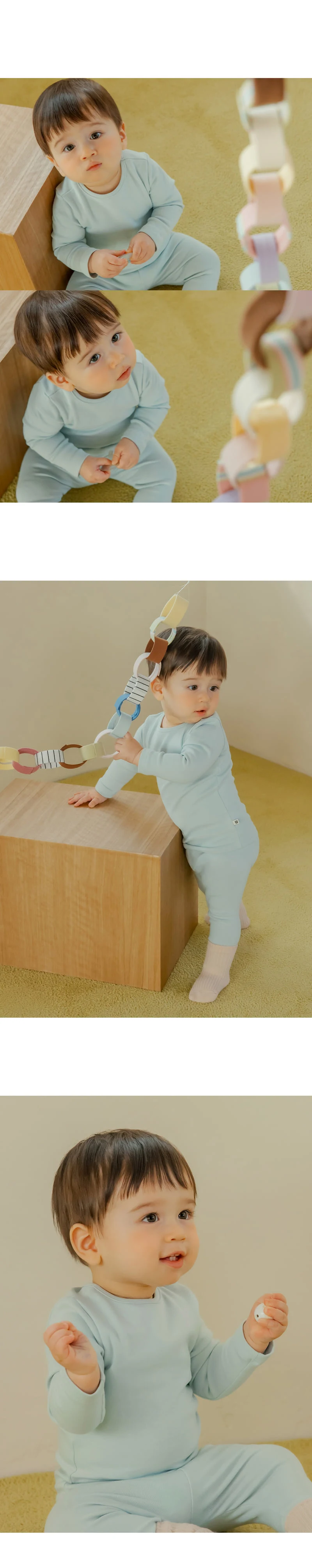 Kids Clara - Korean Baby Fashion - #babyfashion - Pure Basic Tee - 8