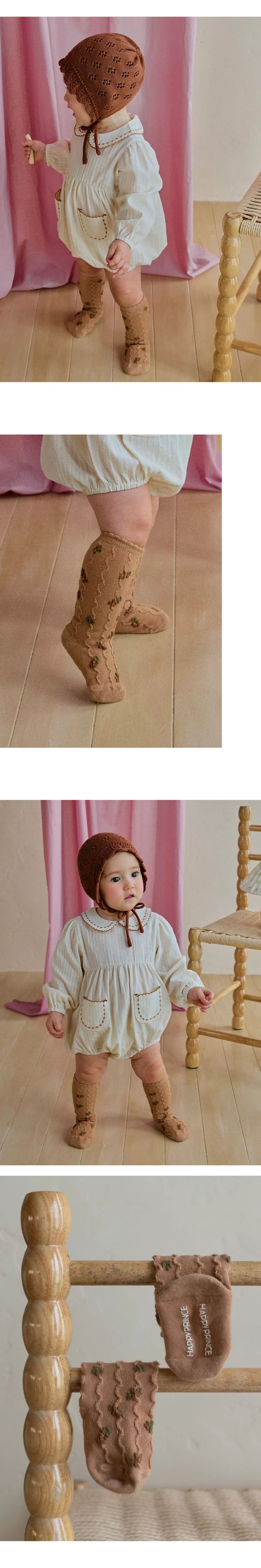 Kids Clara - Korean Baby Fashion - #babyfever - Melisse Baby Knee Socks (set of 5) - 2