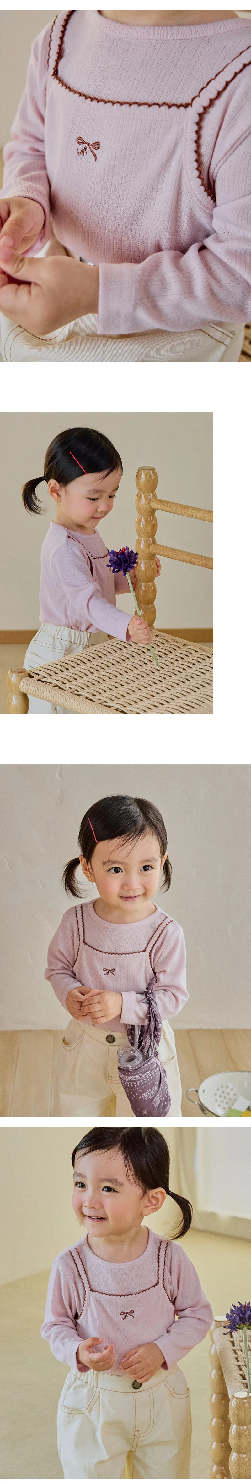 Kids Clara - Korean Baby Fashion - #babyfever - Ete Long Sleeved Tee - 2