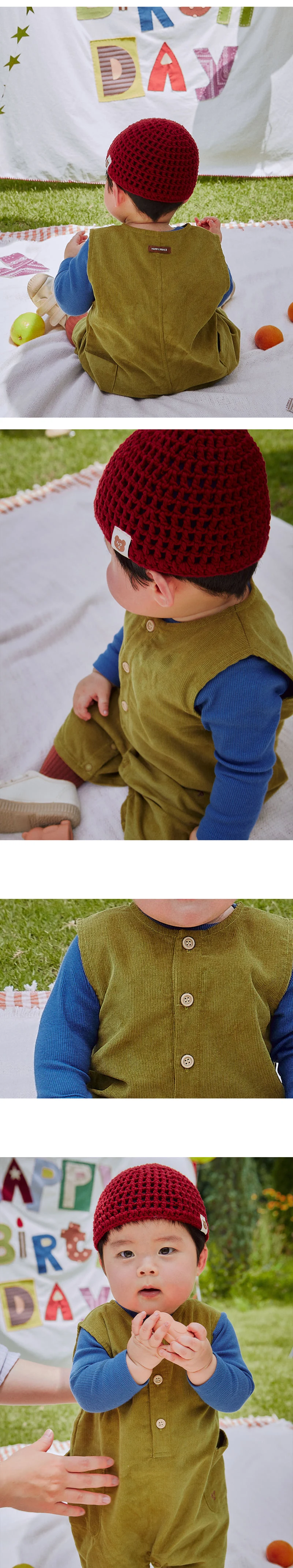 Kids Clara - Korean Baby Fashion - #babyfashion - Terra Baby Jumpsuit - 4