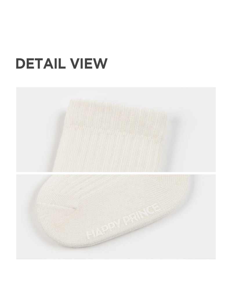 Kids Clara - Korean Baby Fashion - #babyfever - Comfy Rib Socks (set of 5) - 7