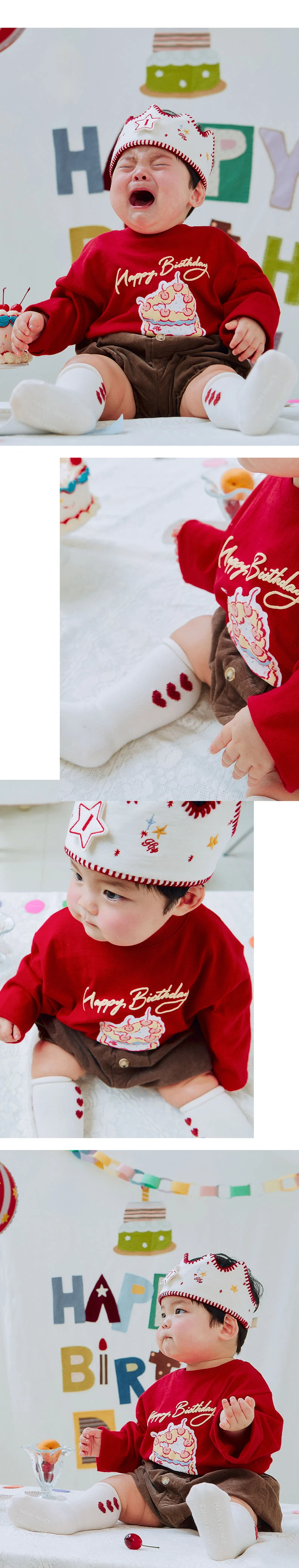 Kids Clara - Korean Baby Fashion - #babyfever - Lovely Rolling Knee Socks (set of 5) - 3