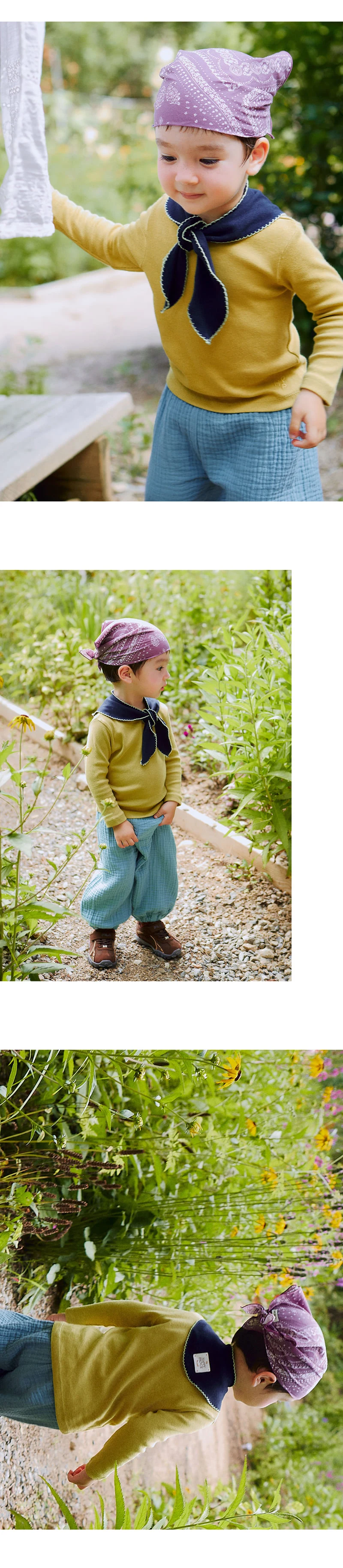 Kids Clara - Korean Baby Fashion - #babyfever - Mild Modal Tee - 2