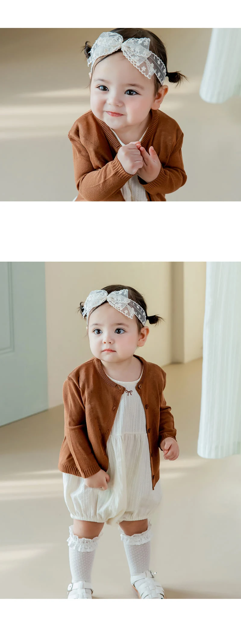 Kids Clara - Korean Baby Fashion - #babyfever - Relif Baby Hairband (set of 5) - 3