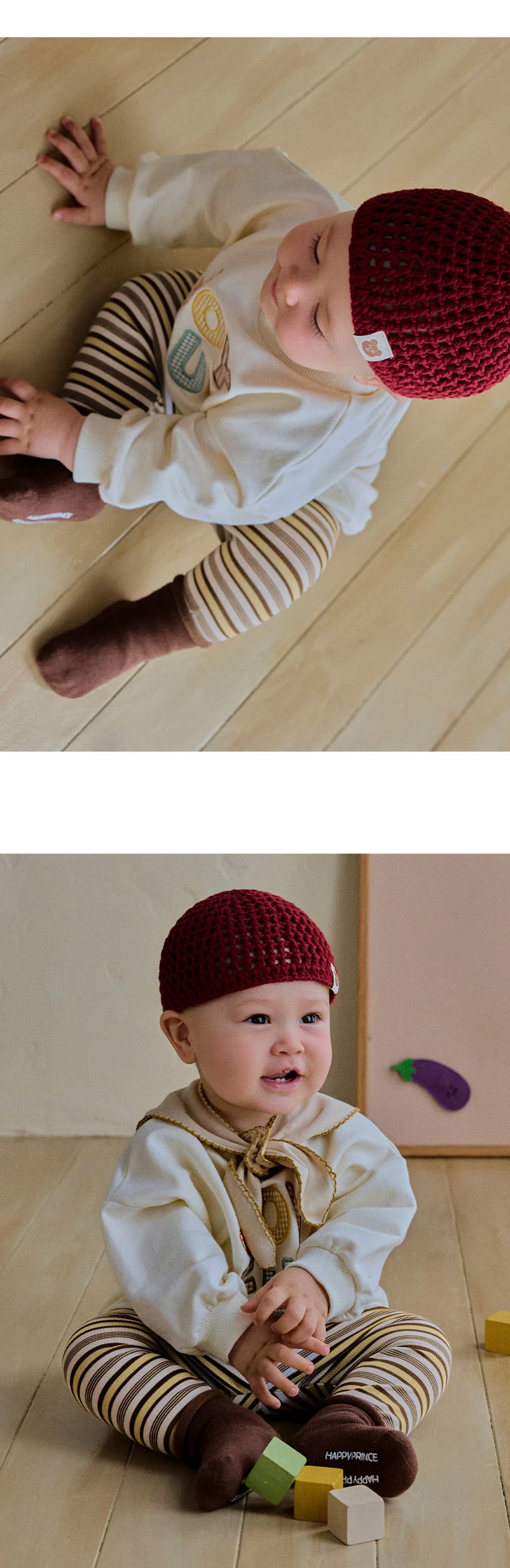 Kids Clara - Korean Baby Fashion - #babygirlfashion - Move Baby Leggings - 5