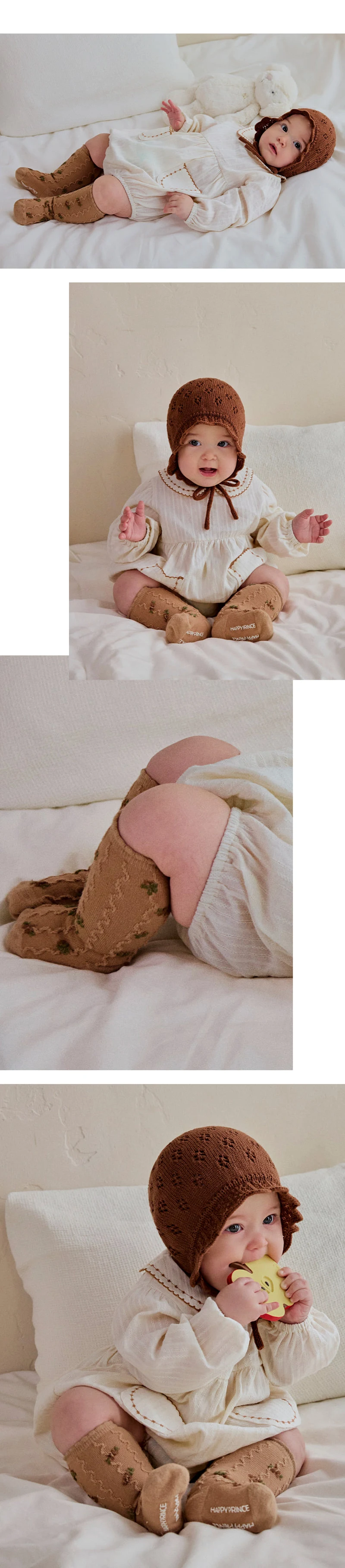 Kids Clara - Korean Baby Fashion - #babygirlfashion - Melisse Baby Knee Socks (set of 5) - 3