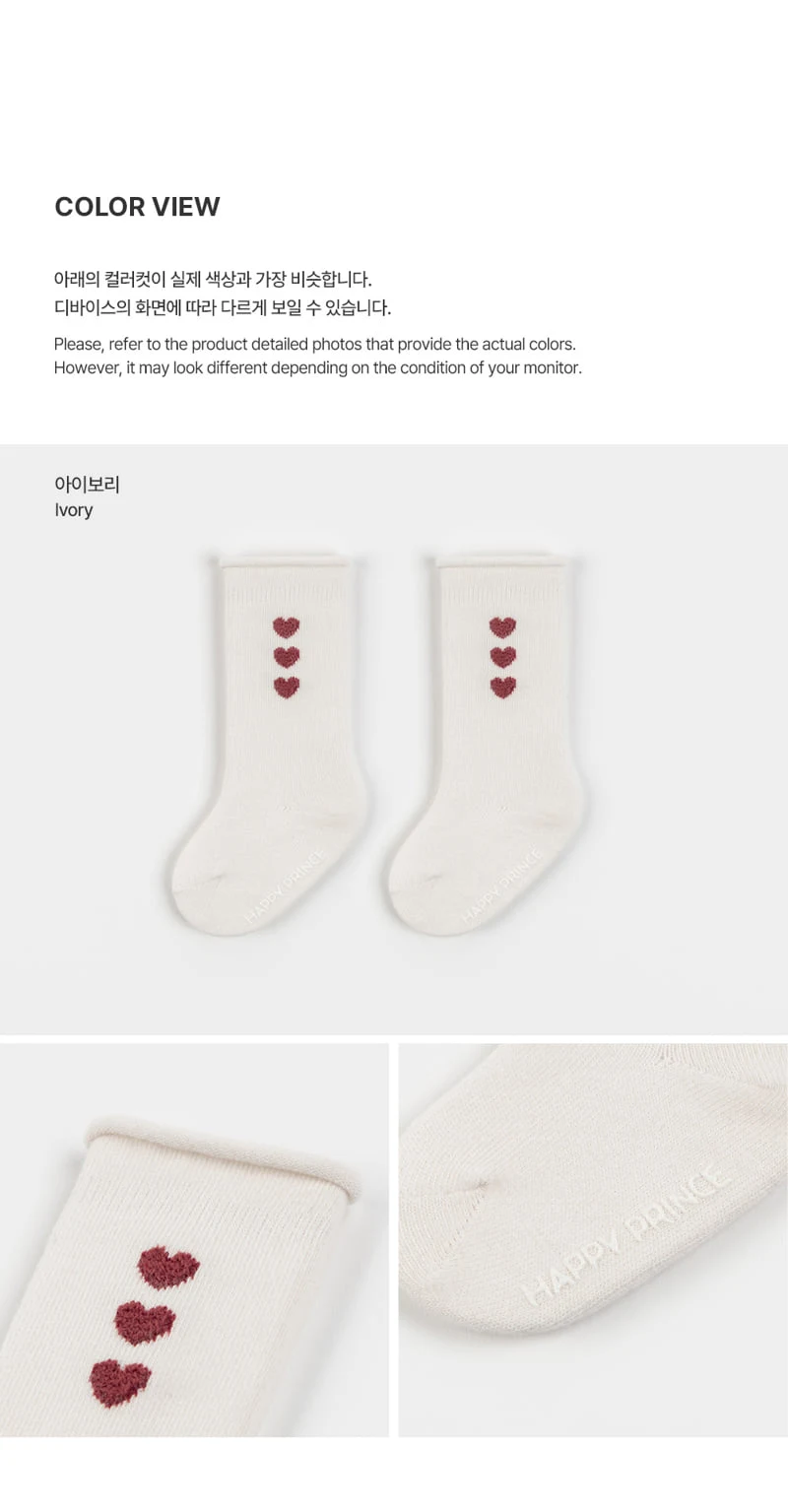 Kids Clara - Korean Baby Fashion - #babyfever - Lovely Rolling Knee Socks (set of 5) - 4