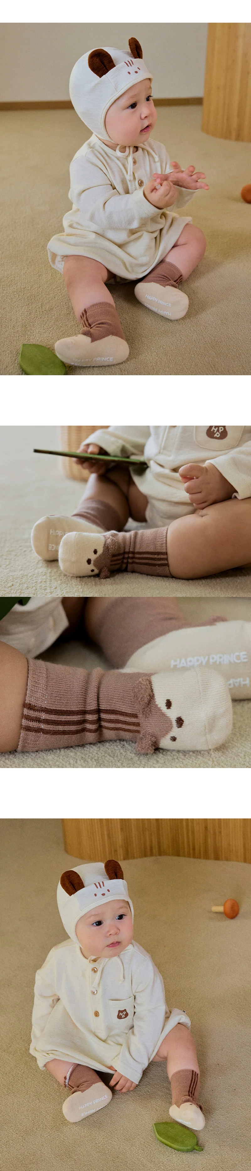 Kids Clara - Korean Baby Fashion - #babylifestyle - Alo Baby Socks (set of 5) - 3