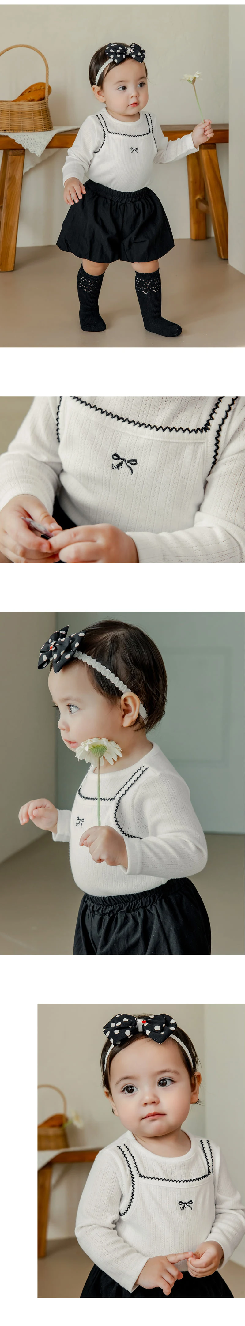 Kids Clara - Korean Baby Fashion - #babygirlfashion - Ete Long Sleeved Tee - 4