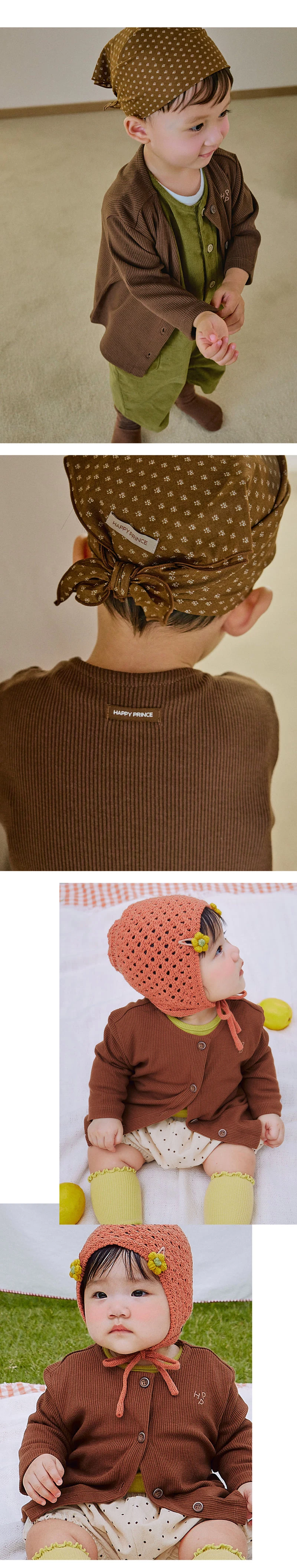Kids Clara - Korean Baby Fashion - #babylifestyle - Romen Baby Cardigan - 5