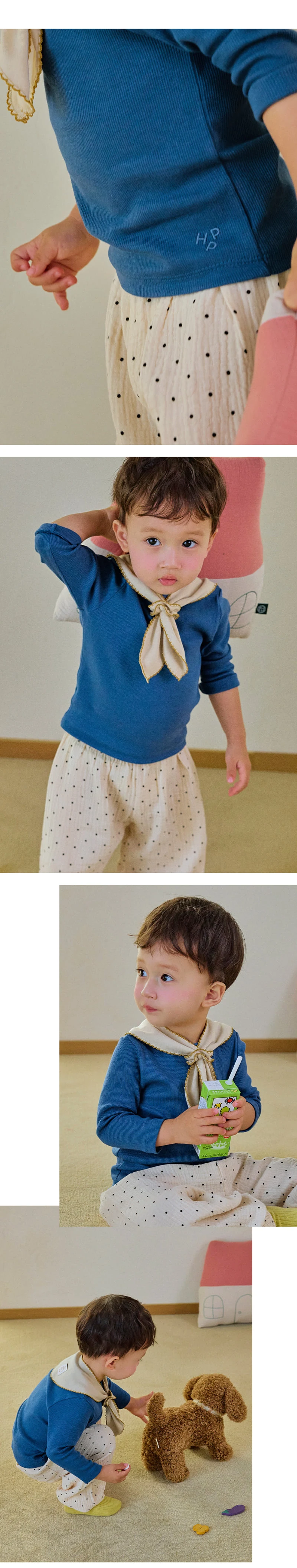 Kids Clara - Korean Baby Fashion - #babygirlfashion - Mild Modal Tee - 4